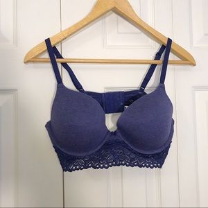 AERIE | Blue Lace Bra